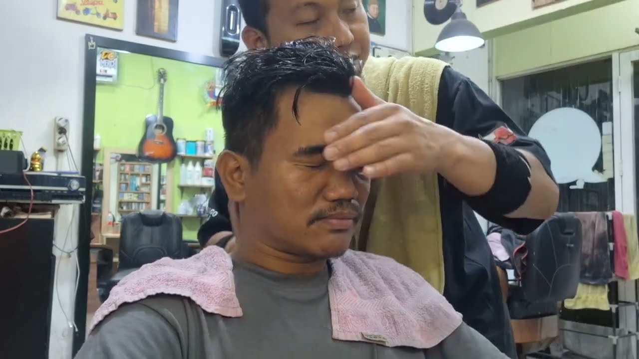 Bang Asep ,Dari pondok Cabe,Akhirnya baru jodoh ketemu kancur,dan pengen rilexsasi Headmassage