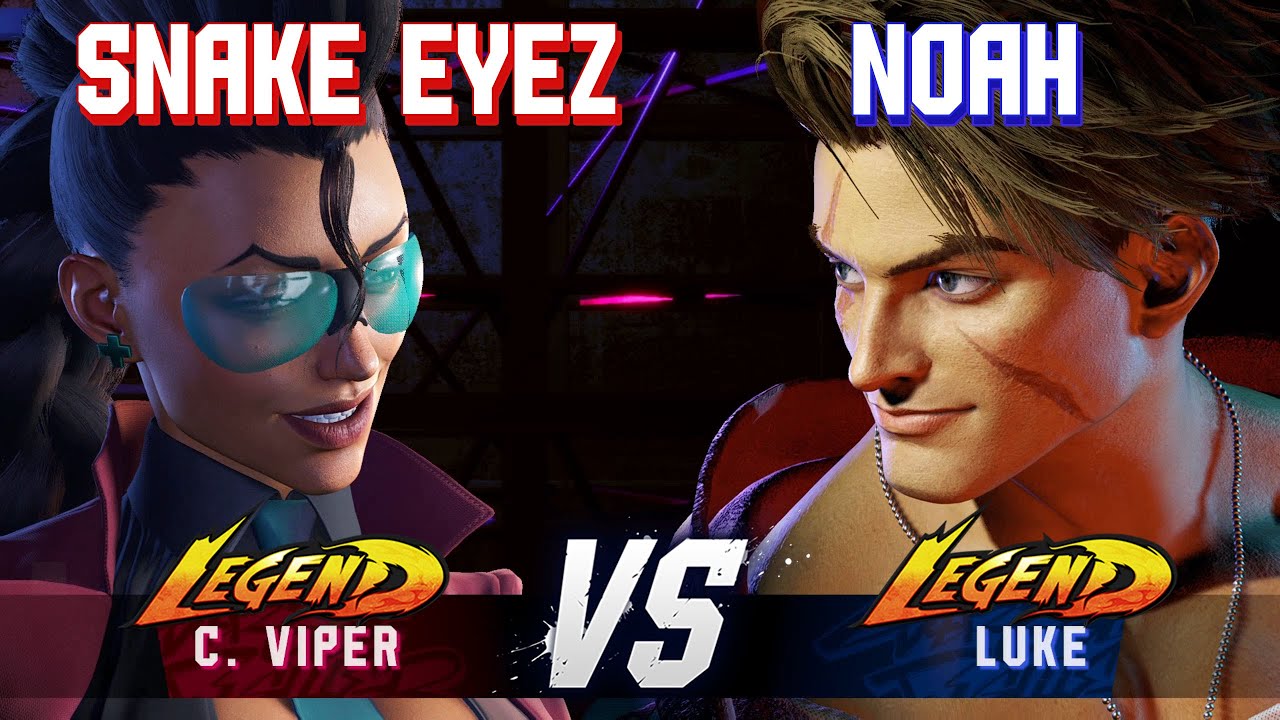 SF6 ▰ SNAKE EYEZ (C.Viper) vs NOAHTHEPRODIGY (Luke) ▰ High Level Gameplay