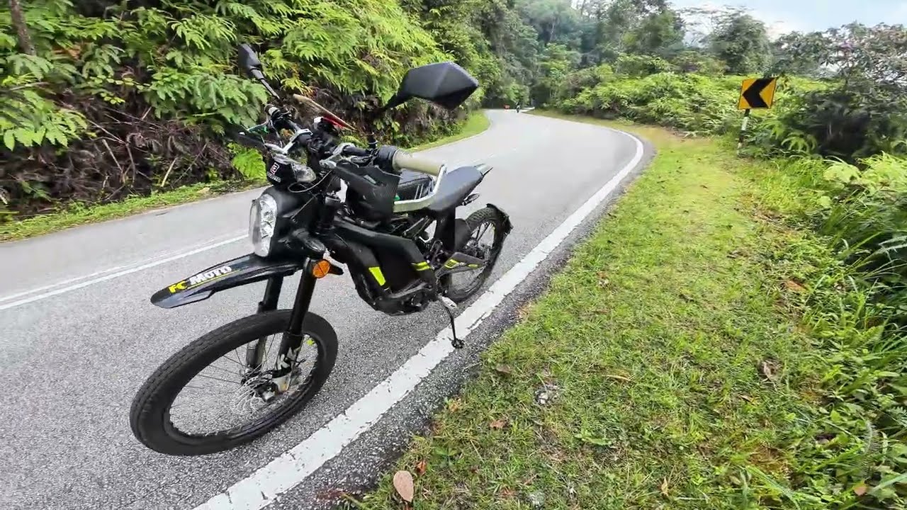 Riding the Surron LBX to Fraser Hill in Malaysia