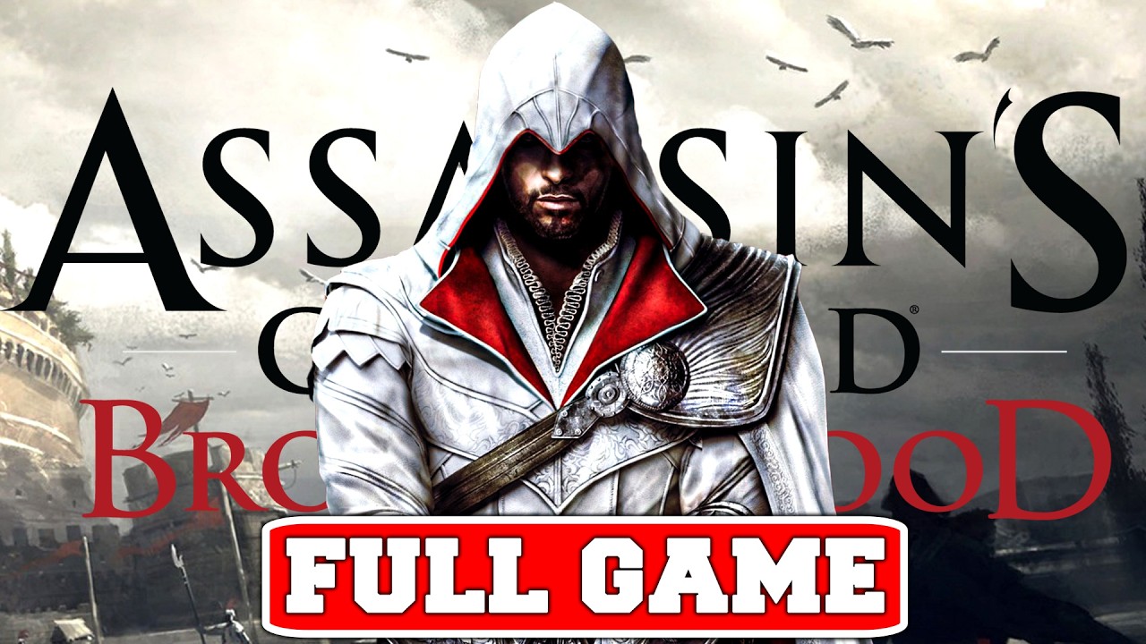 ASSASSIN’S CREED BROTHERHOOD Gameplay Walkthrough FULL GAME No Commentary (PC 4K 60FPS Longplay)