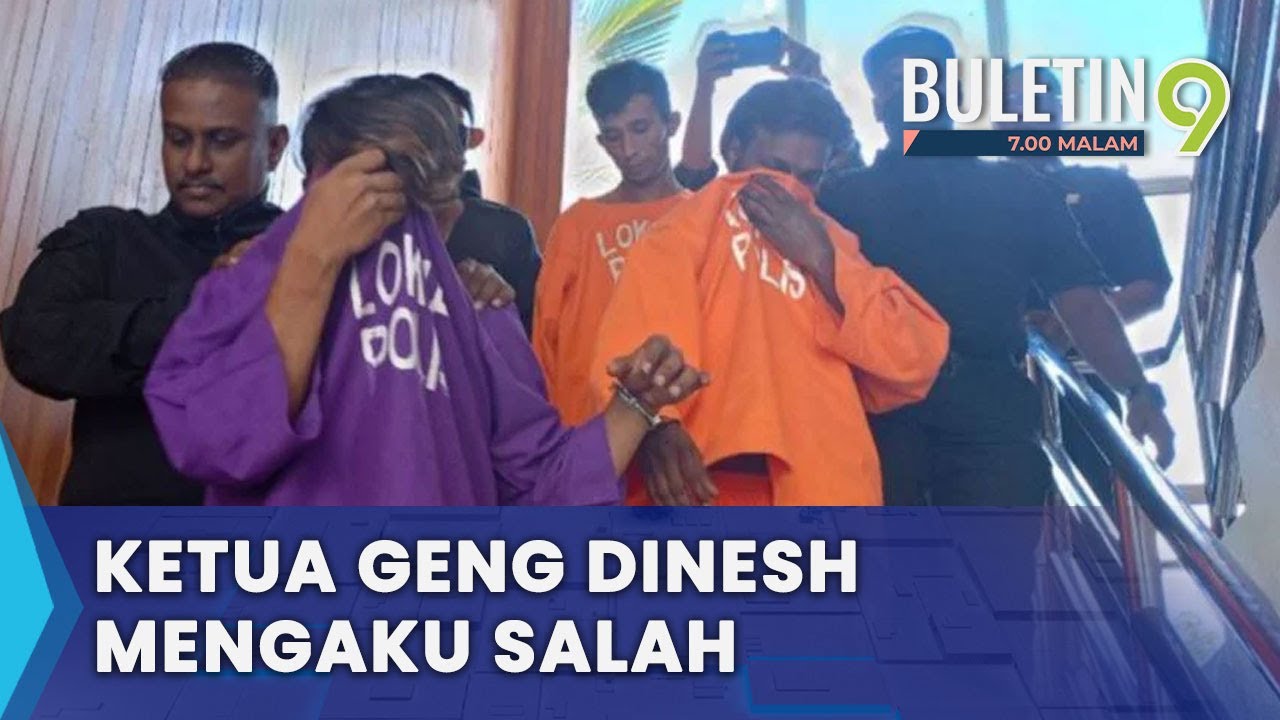 Ketua Geng Dinesh Mengaku Salah Atas 11 Tuduhan Jenayah