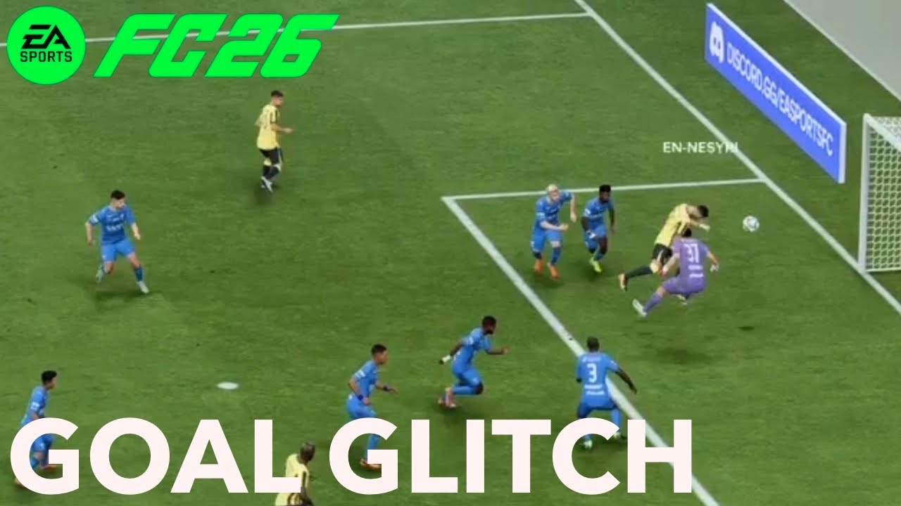 EAFC26 Goal Glitch - RARE 😱🔥🔥