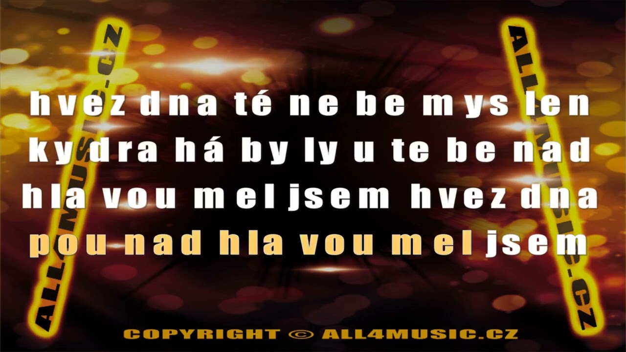 KJ1894 TUČN&Yacute; MICHAL-Mexick&aacute; svatba HACKY (Karaoke verze)