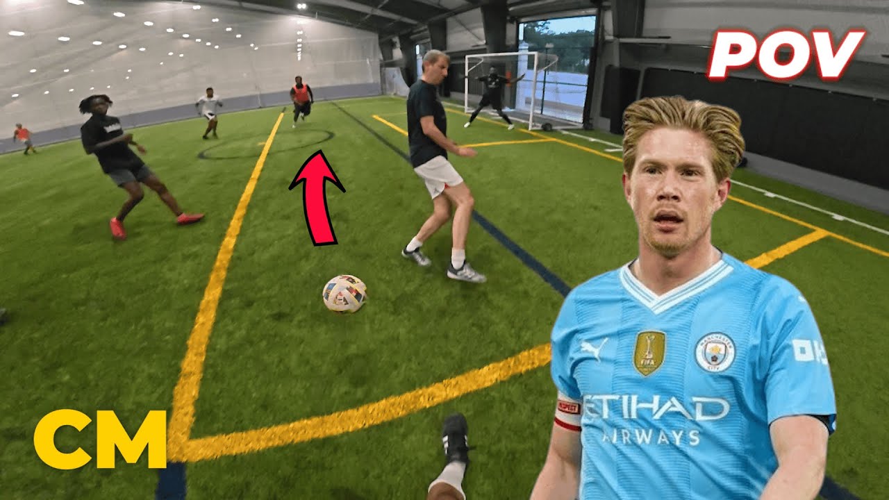 I was a playmaker today ⚽ | POV Footballer Eye View