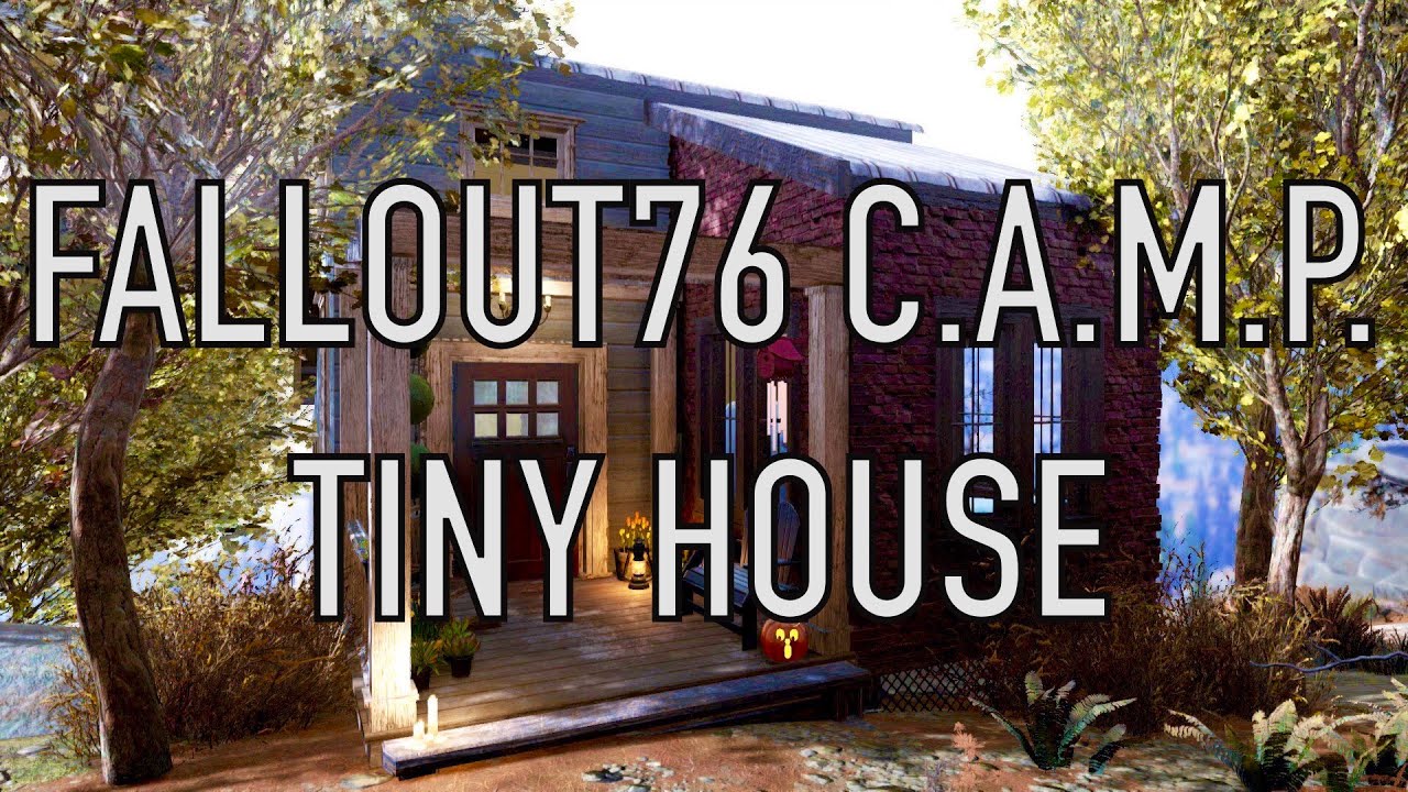 【おめぐ】Fallout76 C.A.M.P. #1 TINY HOUSE