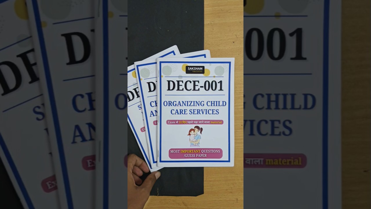 IGNOU DECE Guess papers for dec 2025 exams , dece 001 , dece 002 , dece 003 , important questions