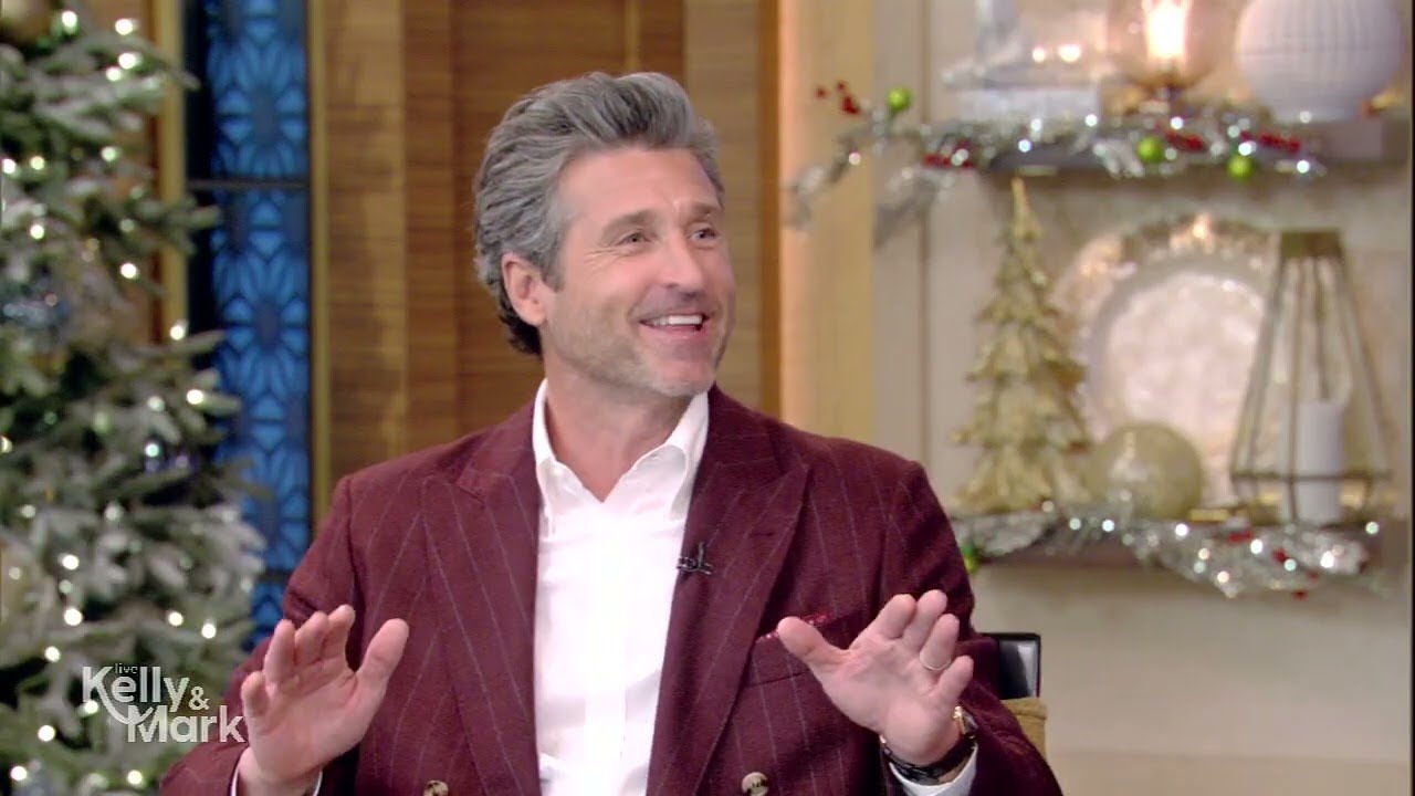Patrick Dempsey on LIVE with Kelly and Mark (19/12)