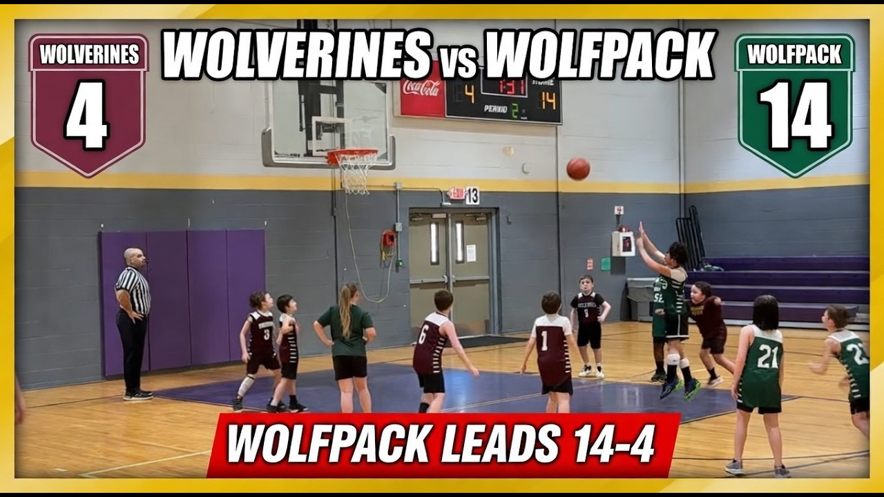 Wolf Pack vs Wolverines  Game #5 WIN 14 - 4