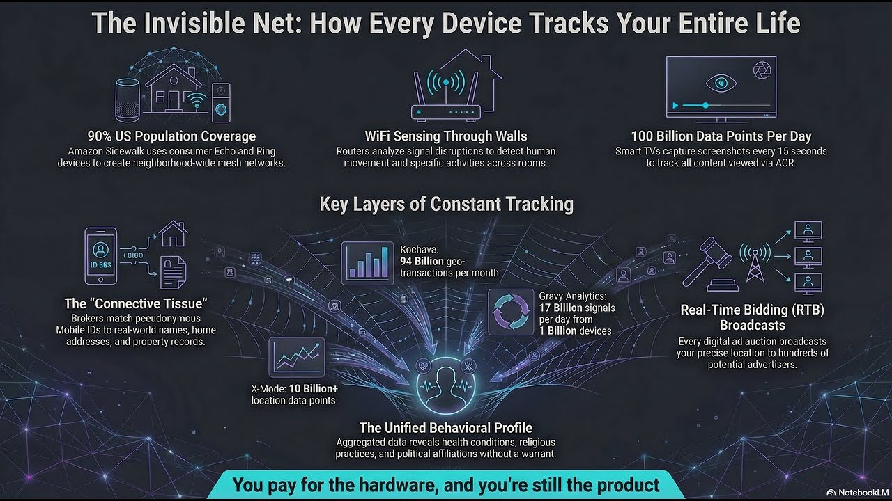 The Complete Picture — How Every Surveillance System Connects