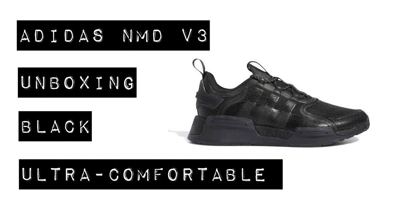 Adidas NMD V3 | Core Black | GX9587 | Unboxing