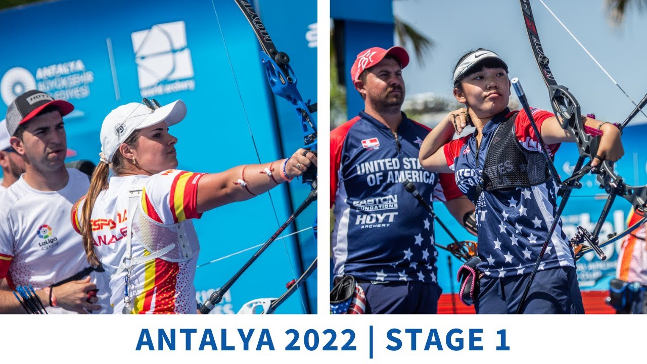Spain v USA – recurve mixed team bronze | Antalya 2022 World Cup S1
