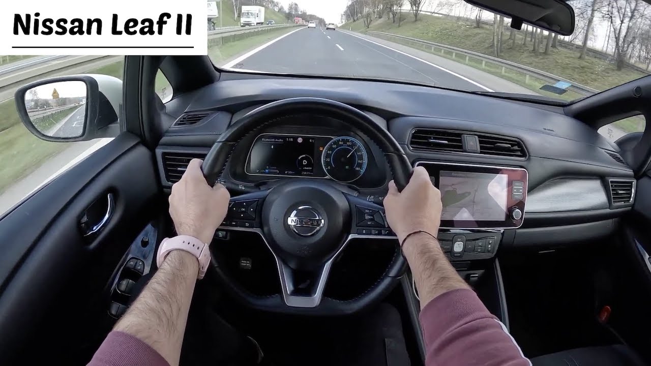 Nissan Leaf II | Двигатель: Электрический | 160 кВт/218 л.с. | Тест-драйв