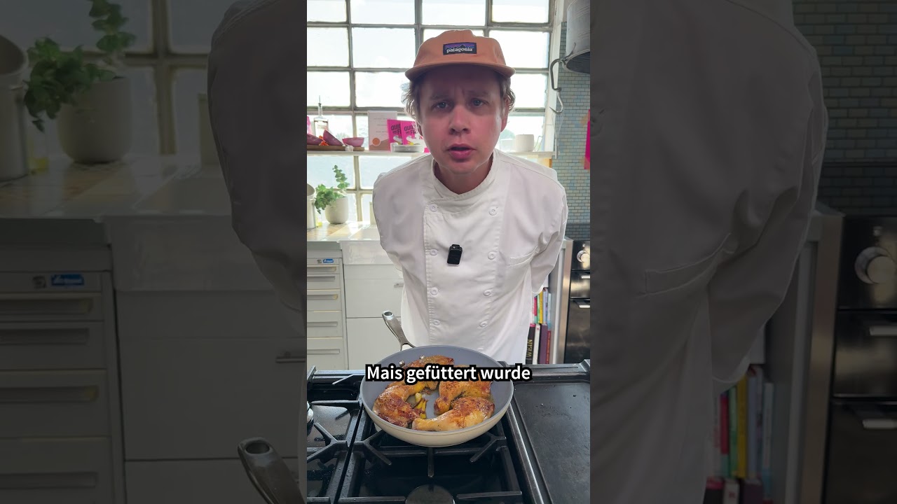 Maish&auml;hnchen mit Pilzsauce: Hannes zeigt dir wie's geht! 👨🏻&zwj;🍳