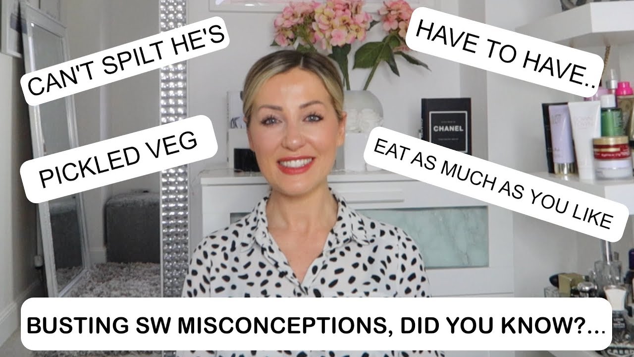 BUSTING SLIMMING WORLD MISCONCEPTIONS. DID YOU KNOW???
