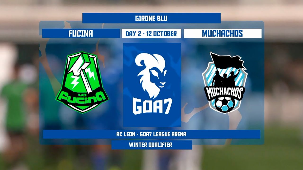 GOA7LEAGUE - FUCINA VS MUCHACHOS | INTEGRALE  | Winter qualifier day 2