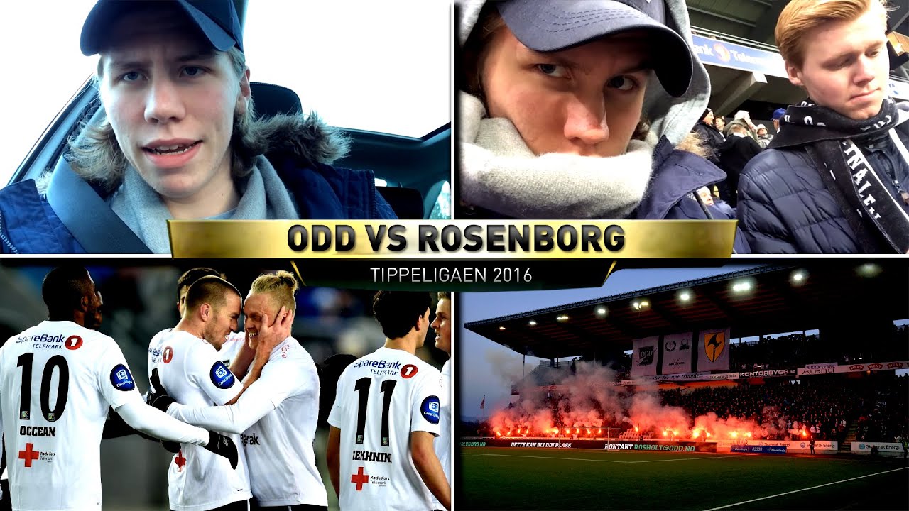 ODD MOT ROSENBORG TIPPELIGAVLOG!! SESONGEN 2016 HAR STARTET!!