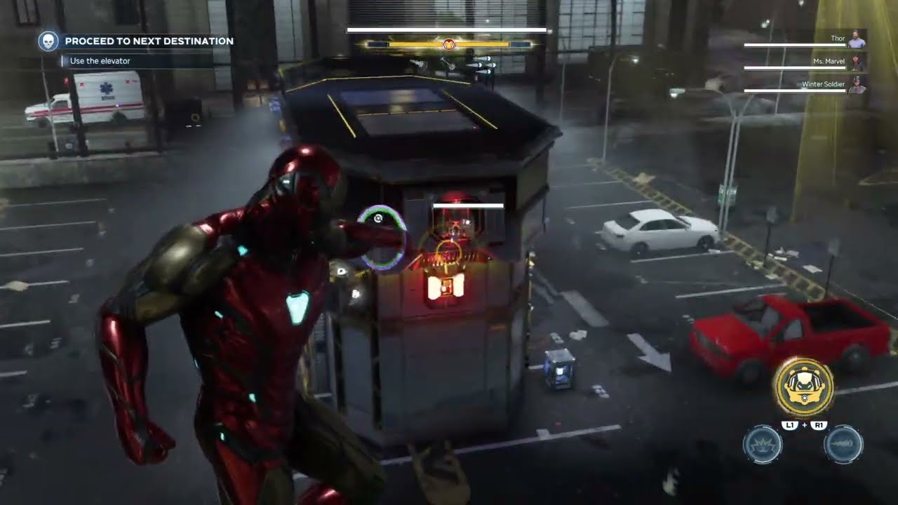 Marvel's Avengers Hard Difficulty Walkthrough Pt.3 (ENDGAME Iron Man Suit)