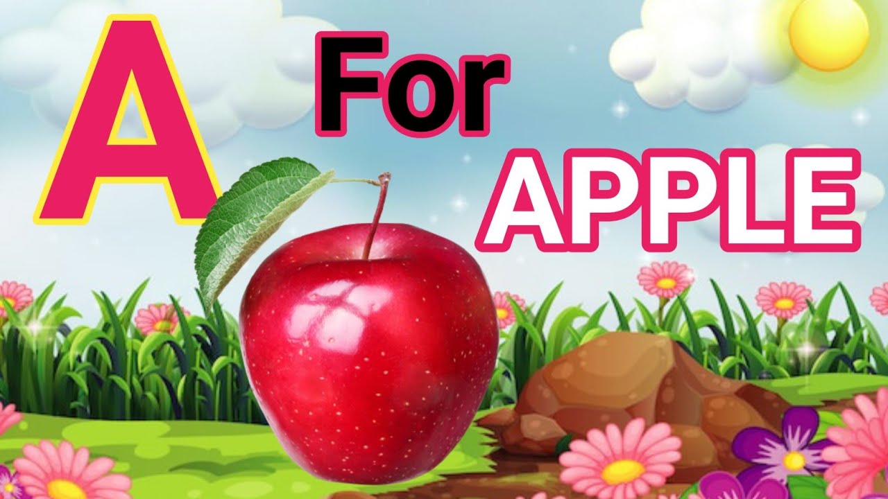 A For Apple #learningenglish