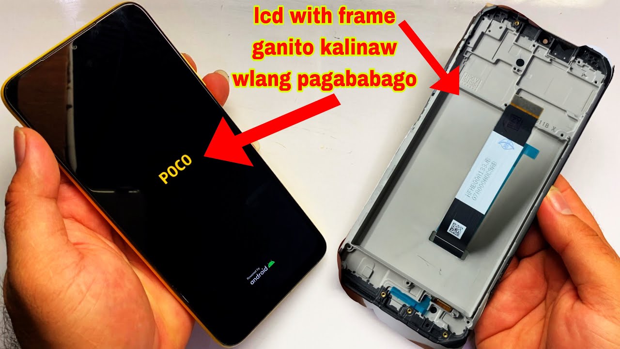Poco M3 Replace New Lcd With Frame | Mamangha ka After Maayus / Satisfying Result '