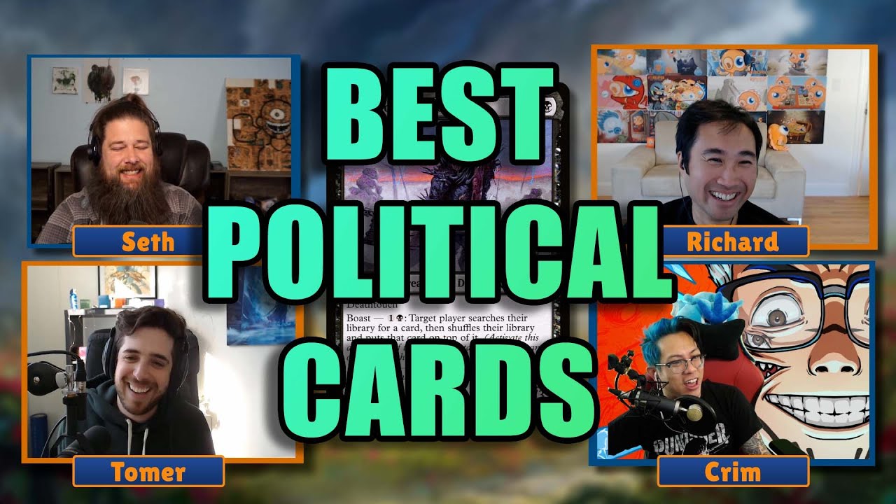 Our Favorite Political Cards | Commander Clash Podcast #21