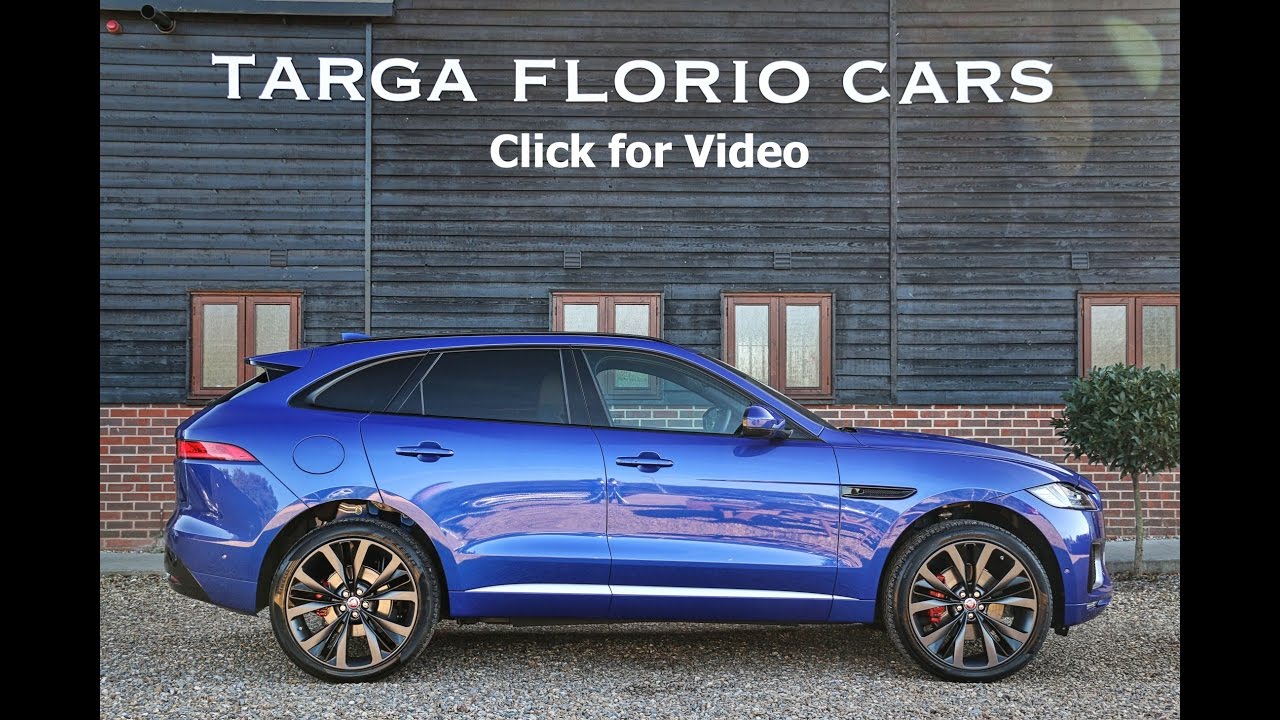 Jaguar F Pace V6 First Edition 3.0 V6 8 Speed Automatic in Caesium Blue Metallic