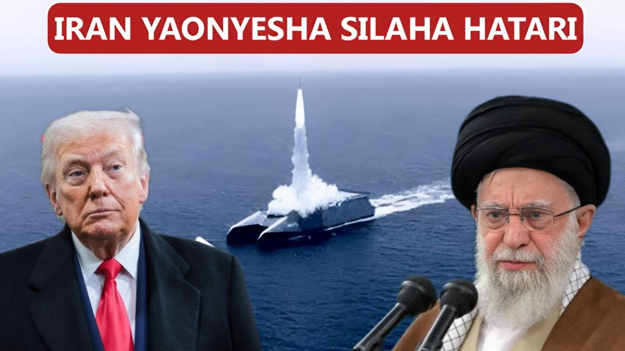 IRAN NI BALAA, YAFANYA JARIBIO KUBWA LA SILAHA YA ANGA YA KISASA KWENYE MLANGO HORMUZ