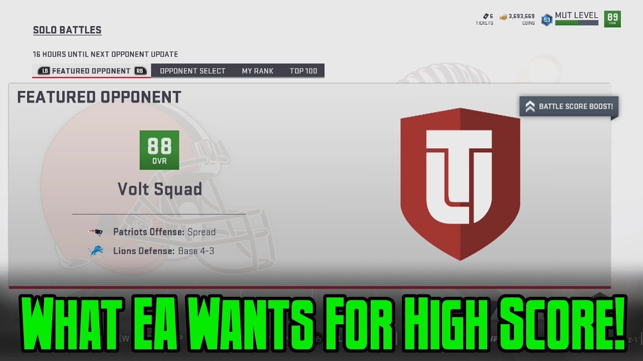 EA Changed Solo Battle Method Again! AHHHH! Madden 19 Ultimate Team