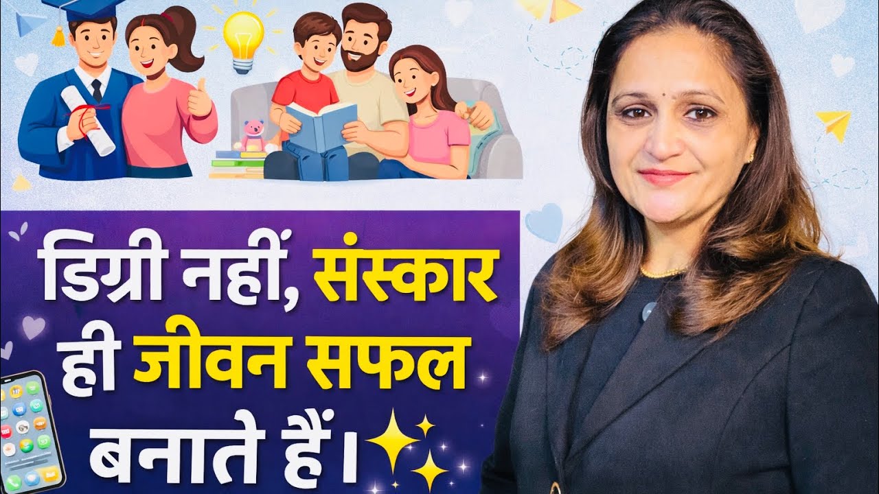 संस्कार उम्र से नहीं, शुरुआत से सिखाए जाते हैं
