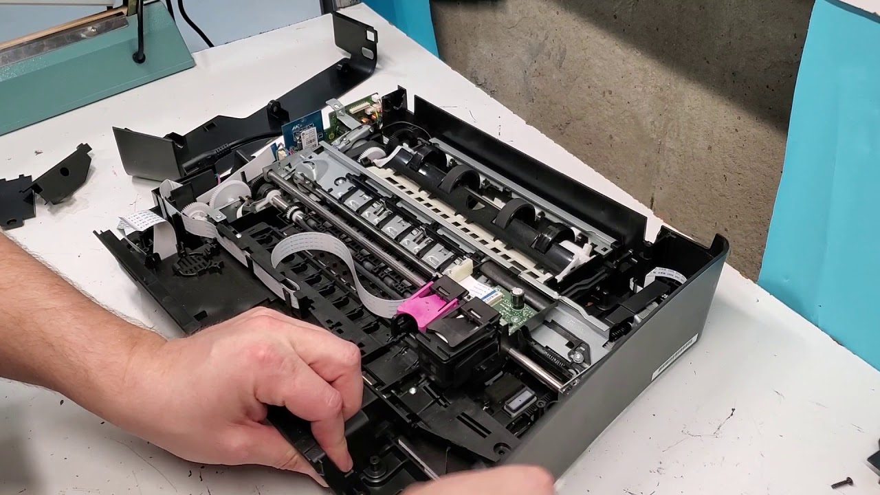 HP ENVY 4500 Printer Disassembly for Repair or To Replace Parts 4501