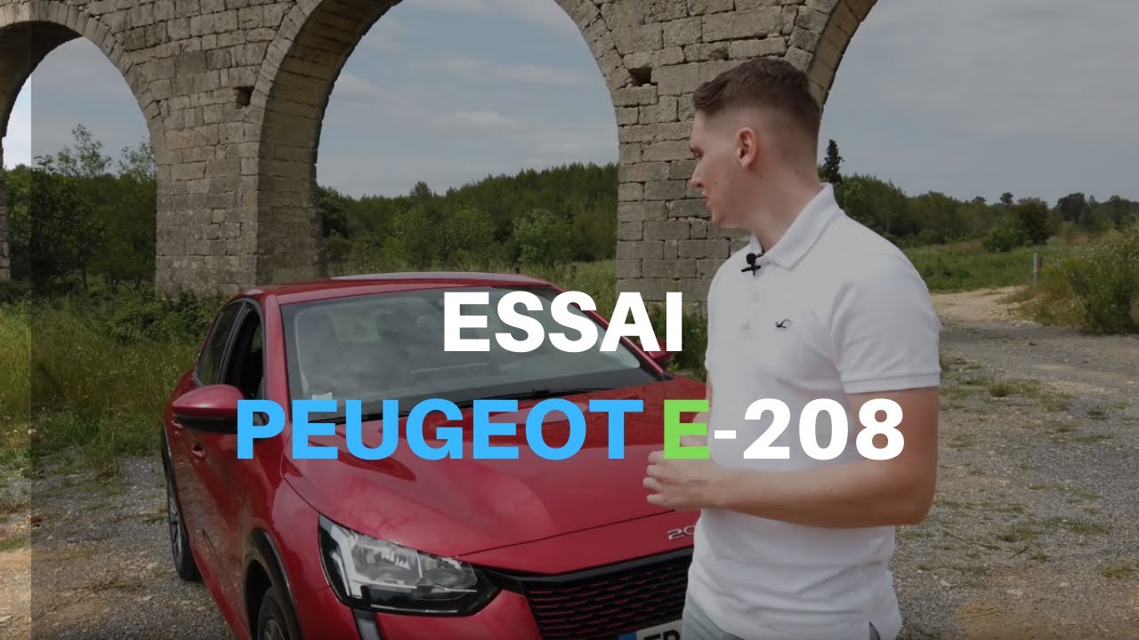 ESSAI PEUGEOT E-208 2020