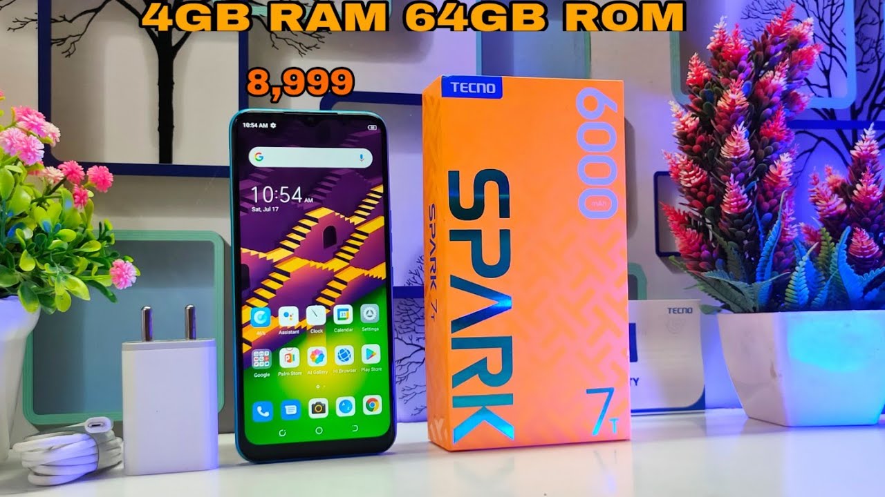 Tecno Spark 7T ⚡ Unboxing || 48MP Camera Test || Fingerprint & Faceunlock Test || Price  🔥🔥