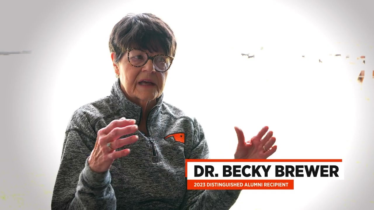 2023 Distinguished Alumni - Dr. Becky Brewer