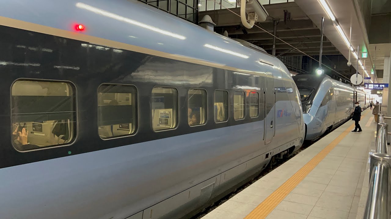 강릉선·중앙선 KTX-이음 복합열차 청량리역 발차영상
