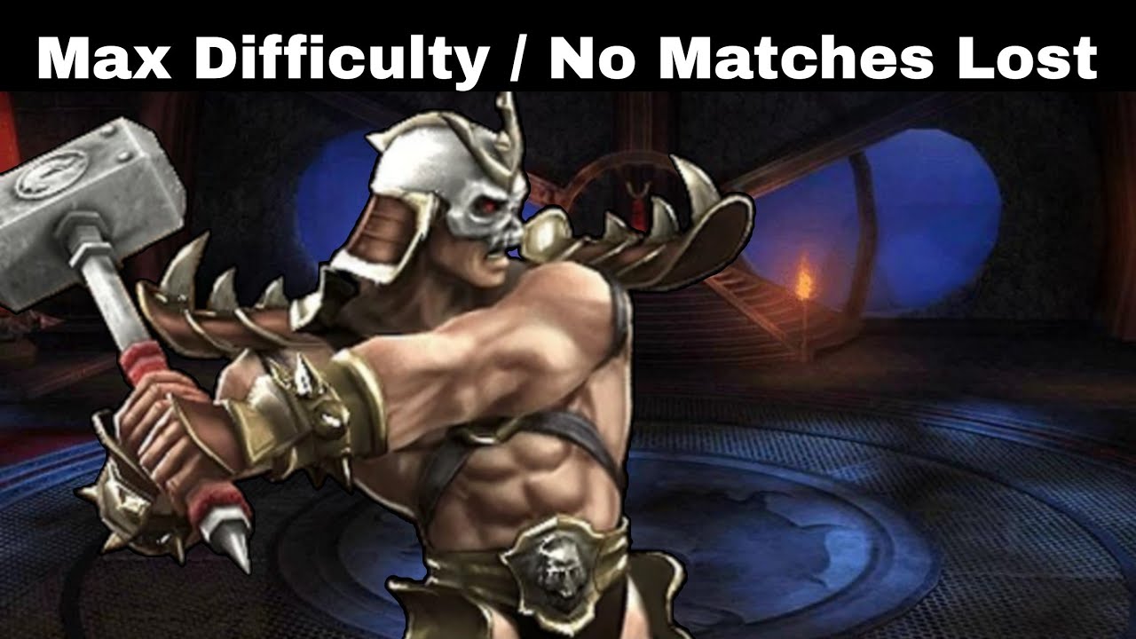 MKA - Shao Kahn Arcade Playthrough / Max Difficulty / No Matches Lost (Uncensored)
