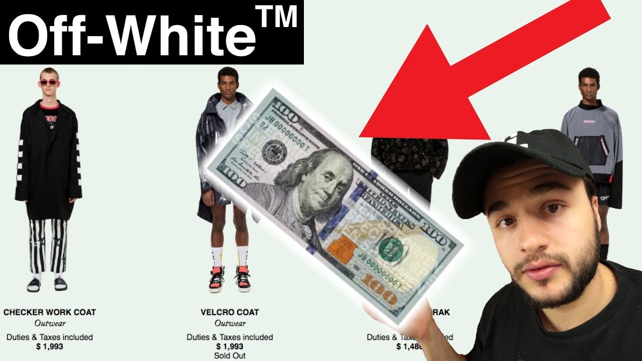 WHAT CAN $100 GET YOU FROM OFF-WHITE?