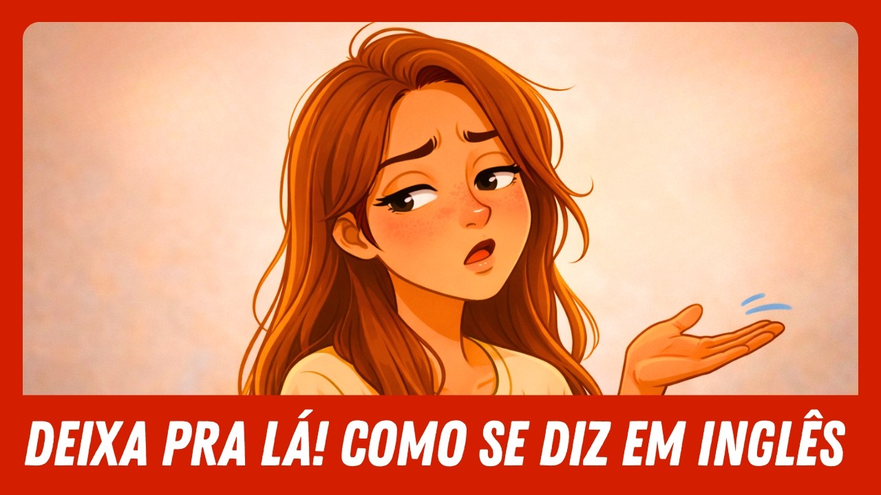 Deixa pra lá | Como se diz em inglês | Inglês fácil