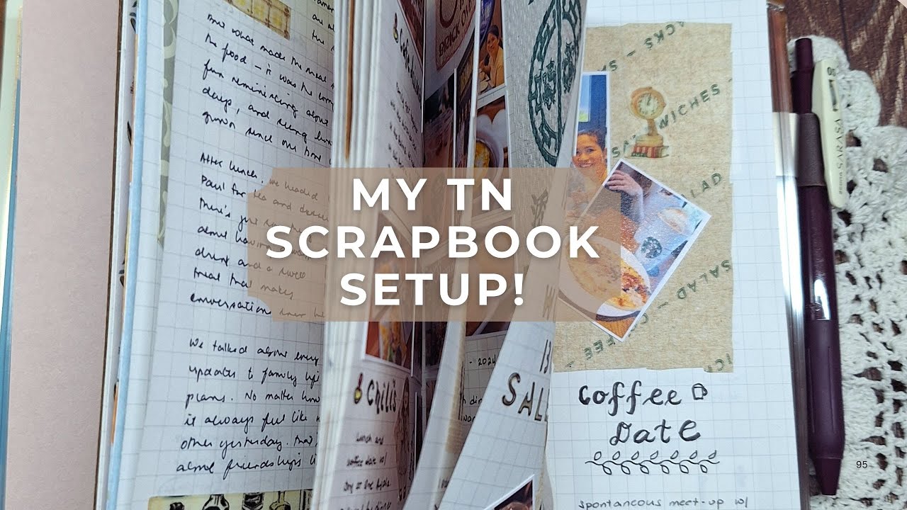 My Traveler's Notebook Set-Up for Memory Keeping & Scrapbooking ✨