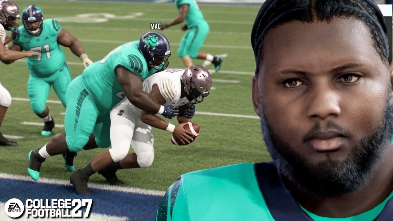 College Football 27 RTG: Лучший эдж-рашер весом 300 фунтов захватывает лидерство!