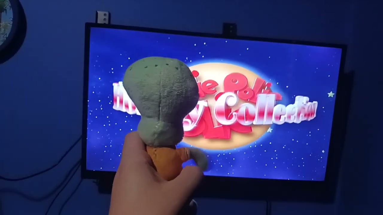 Squidward watches the Disney DVD logo