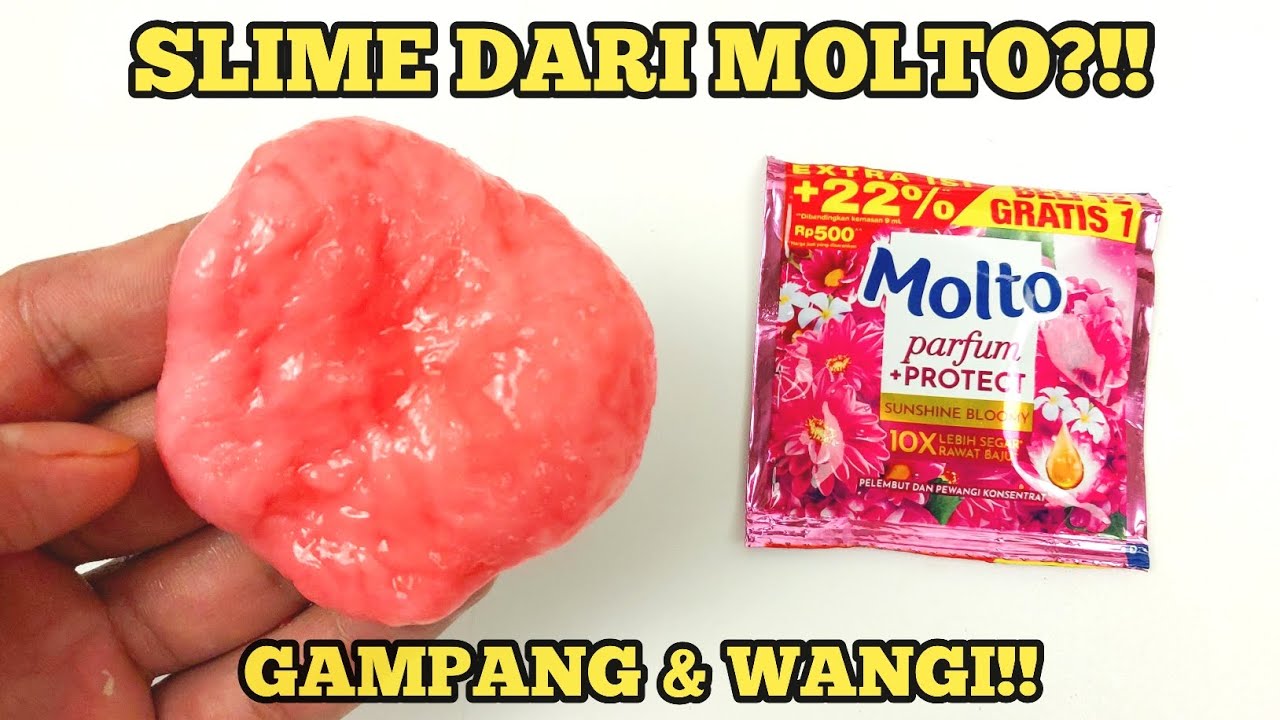 Cara Membuat Slime dari Molto, Lem Povinal, dan Aktivator! Wangi & Mudah Banget!