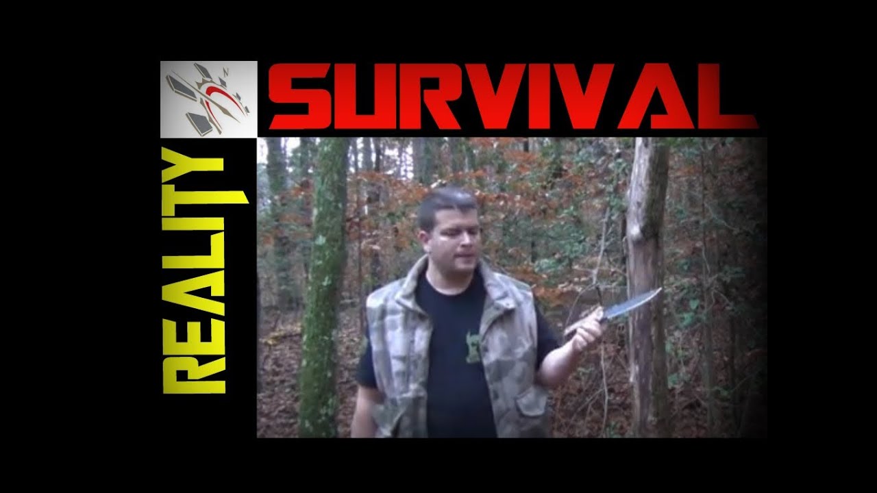 How To Cut Down A Tree With Just A Knife!