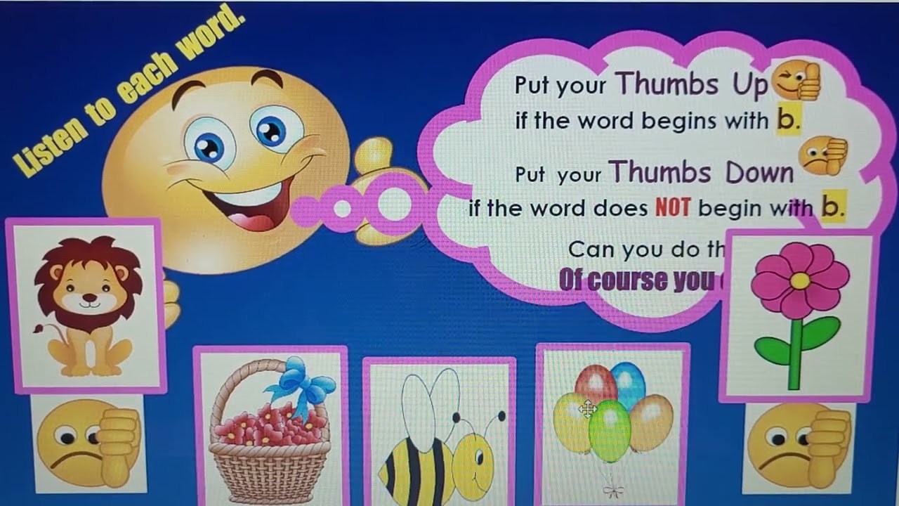 Mini Lesson of the letter Bb with Mrs. Ramos