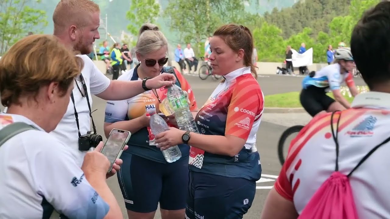 Alpe d’HuZes 2024 - compilatie van de koersdag van start tot finish