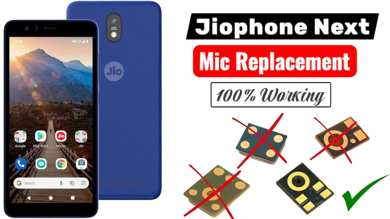 Jiophone Next Mic Replacement | Jiophone Next Digital Mic Change | 100% Working ✅