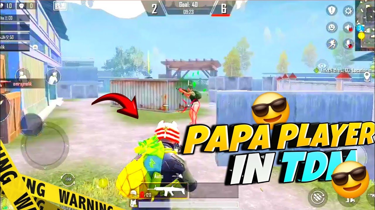PAPA PLAYER IN TDM 😎