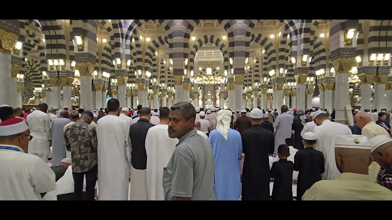 Ramazan Masjid Nabwi ki ronaqeen 
