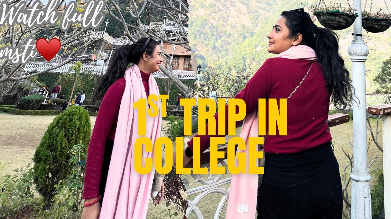 Part-1 first trip in Collge♥️humne kri full masti🥺🫶🏻#viral 