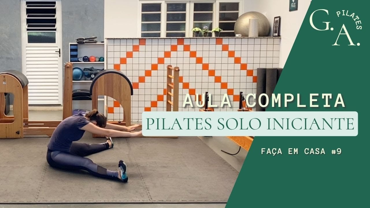 Aula Pilates Solo Completa para Iniciantes | Treino em Casa com Giovanna Alencar #9