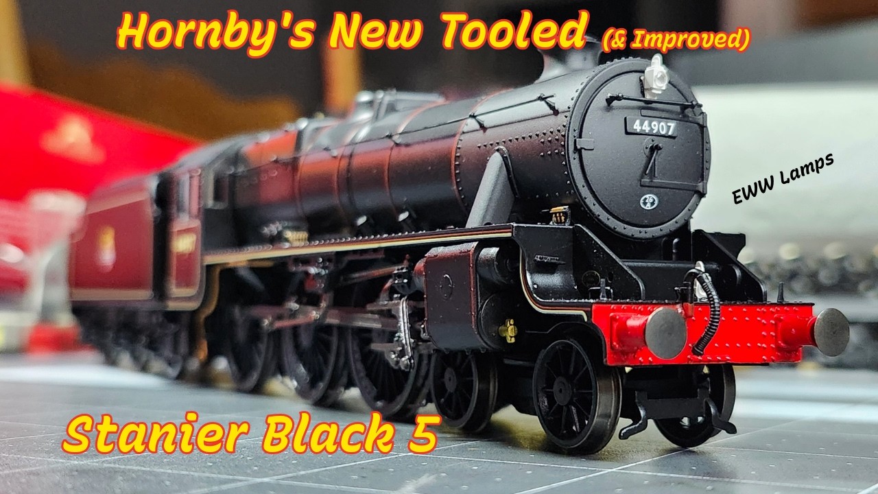 A look at Hornby's new tooled Black 5 (with improvements)
