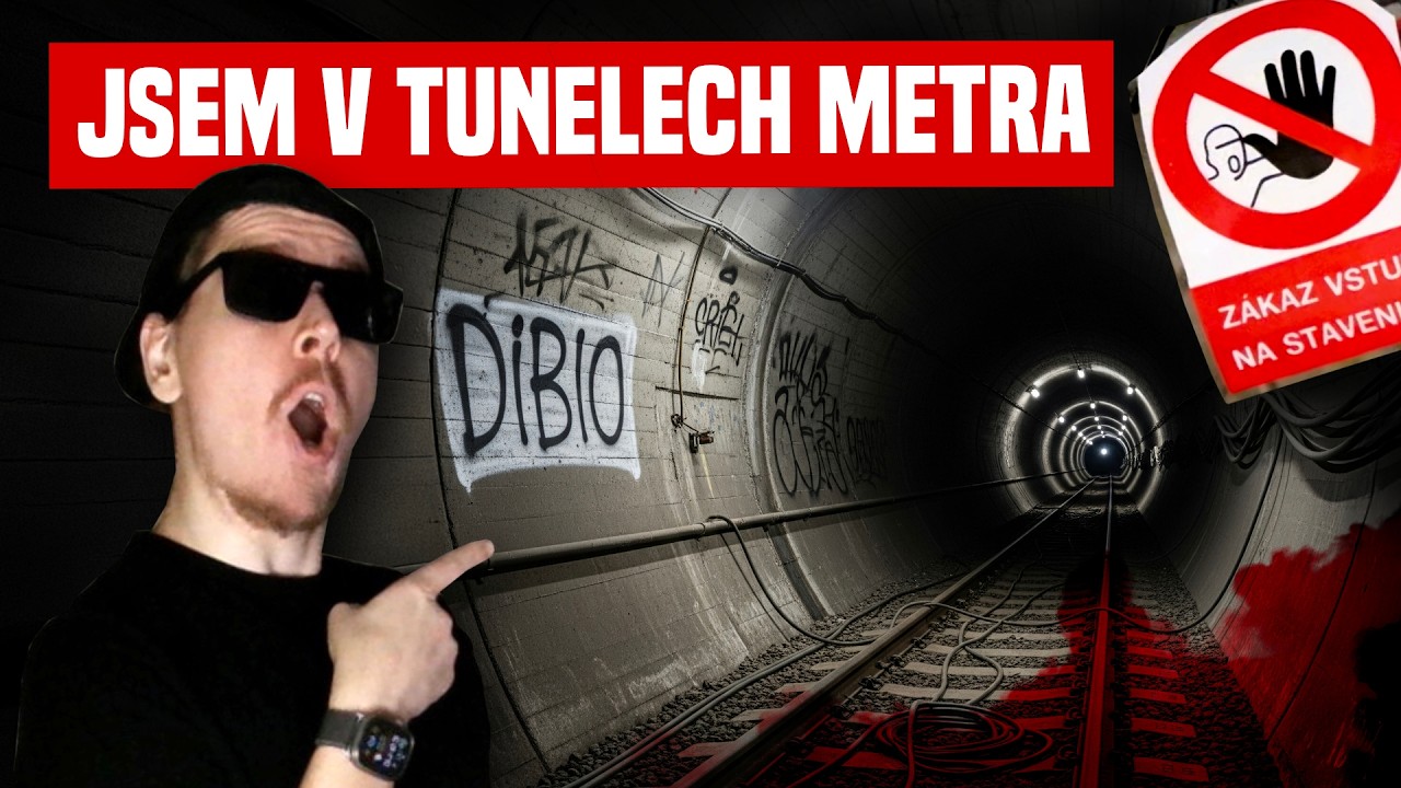 30 METRŮ POD ZEMÍ! METRO LINKA D 😲
